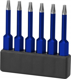 TORX PLUS® 50mm IP 起子头 - TORX® 50mm Torx Plus Bits for
Slokytorque screwdriver (torque wrench) and for different torque adapter with corresponded color.<br /><br /><br />